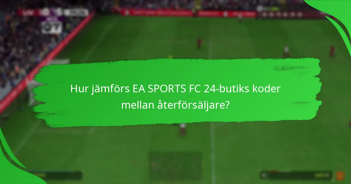 Vilka plattformar stöder EA SPORTS FC 24-butiks koder?