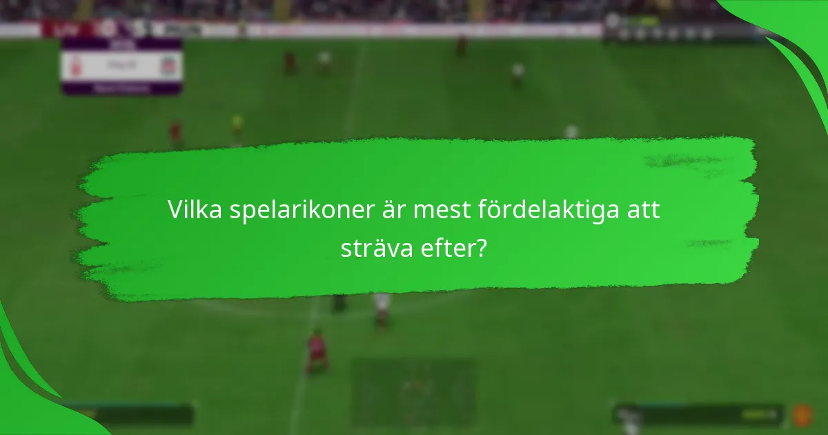 Hur jämför sig Icon-mål med andra mål i Ultimate Team?